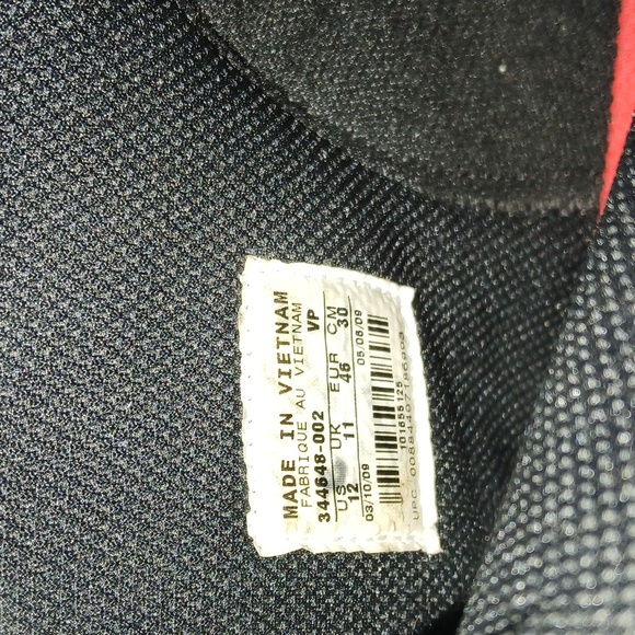 Nike Dunk High Premium ,Hot Lava,Rec Splatter,Black Bred (2009) Mens Size-12 - Picture 11 of 12